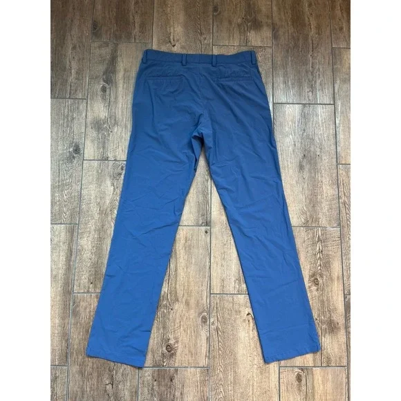 Ballin Atwater Modern Fit Blue Performance Golf Pants Men's Size 34 - Picture 2 of 7